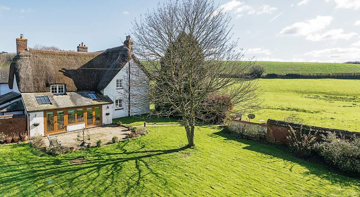 Oodles of space to enjoy. This magical location oozes peace and quiet.