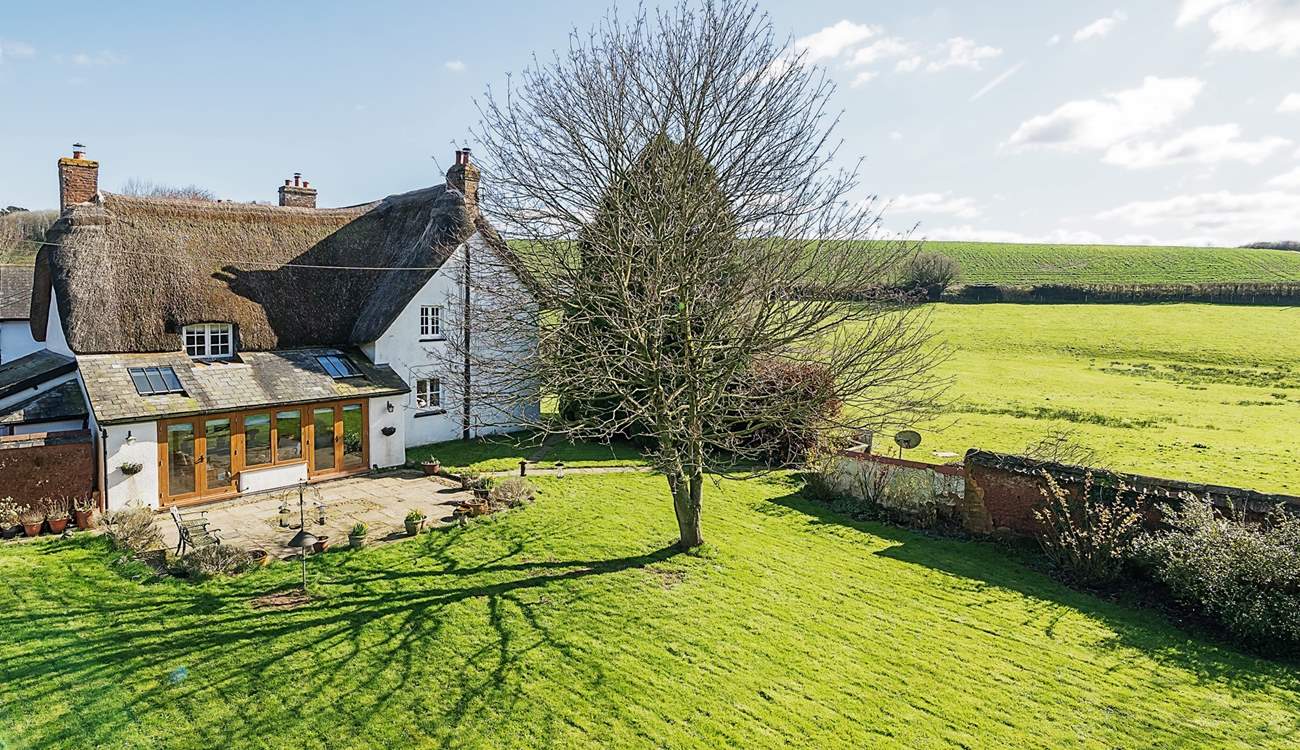 Oodles of space to enjoy. This magical location oozes peace and quiet.