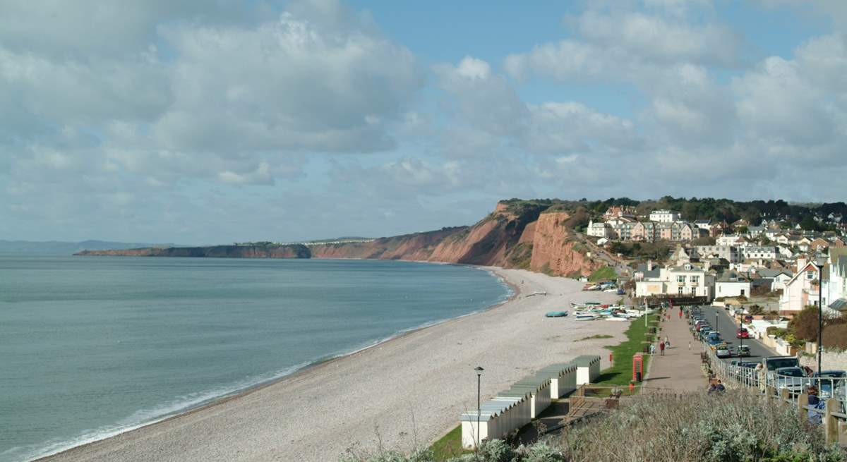 There are so many wonderful beaches to visit from the shingle beach at Budleigh Salterton on the south coast.....