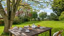A lovely spot to enjoy any meal.