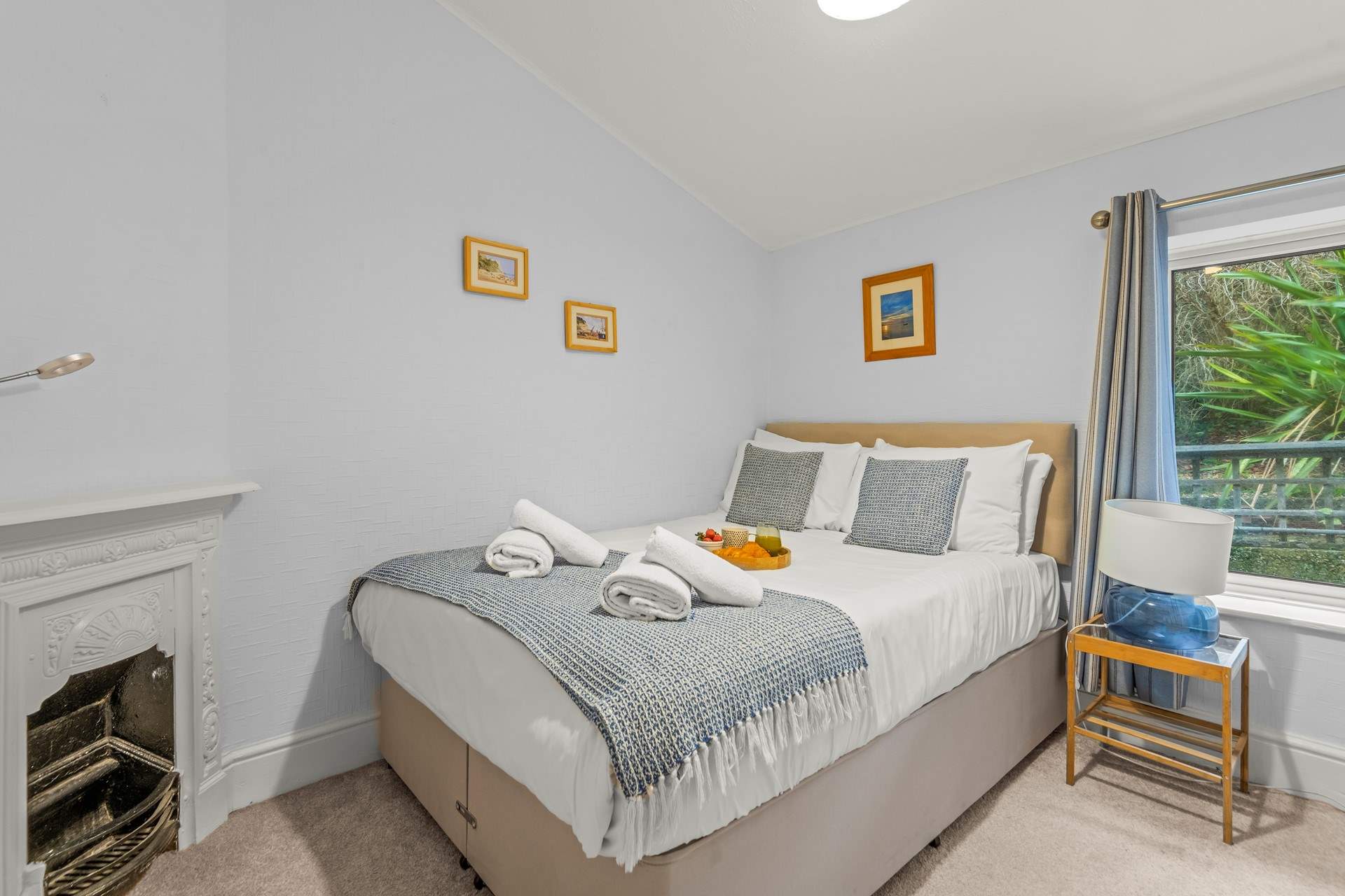 Bedroom 2 offers a very appealing double bed.