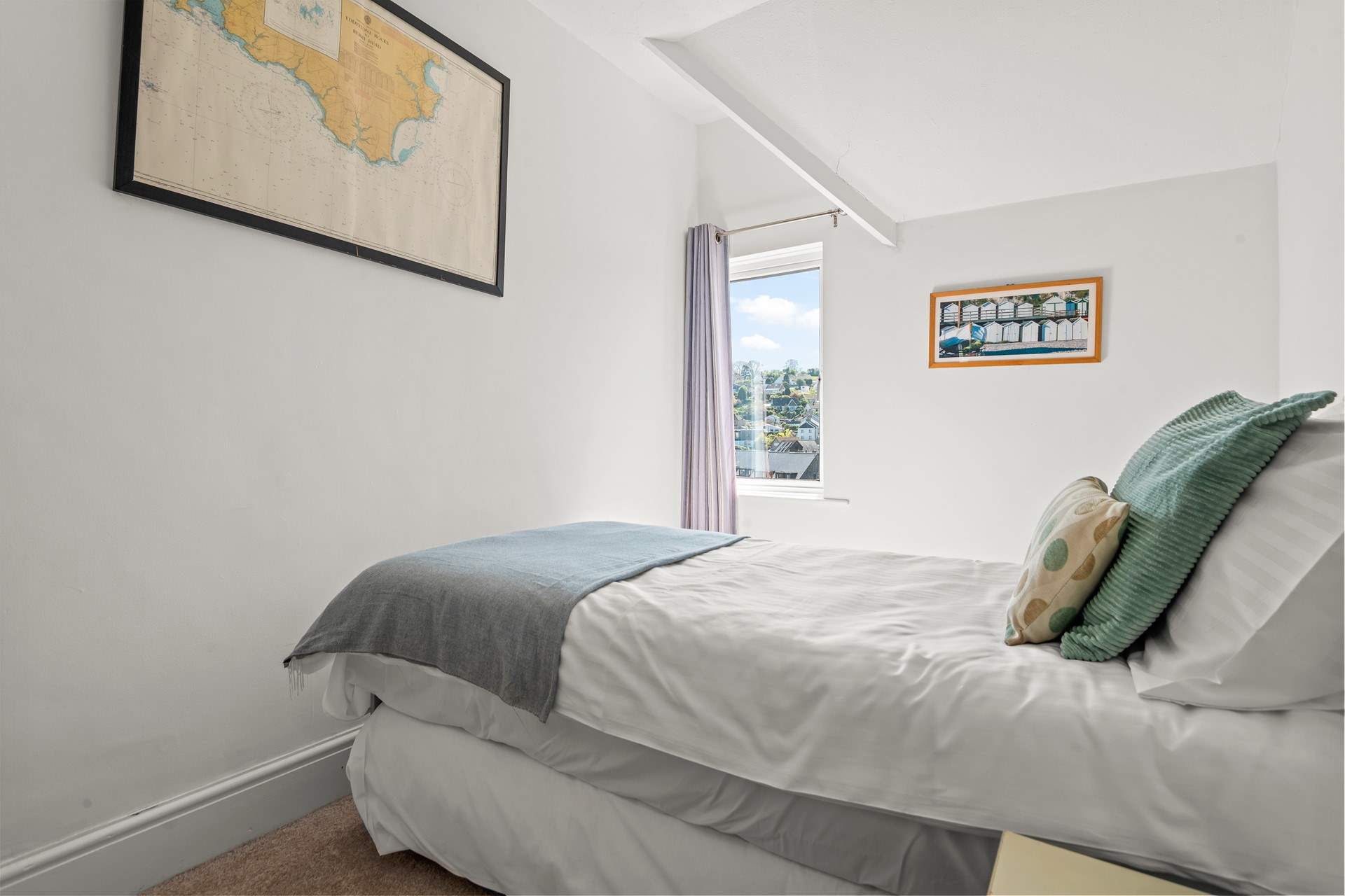 Bedroom 3 is a cute single room.