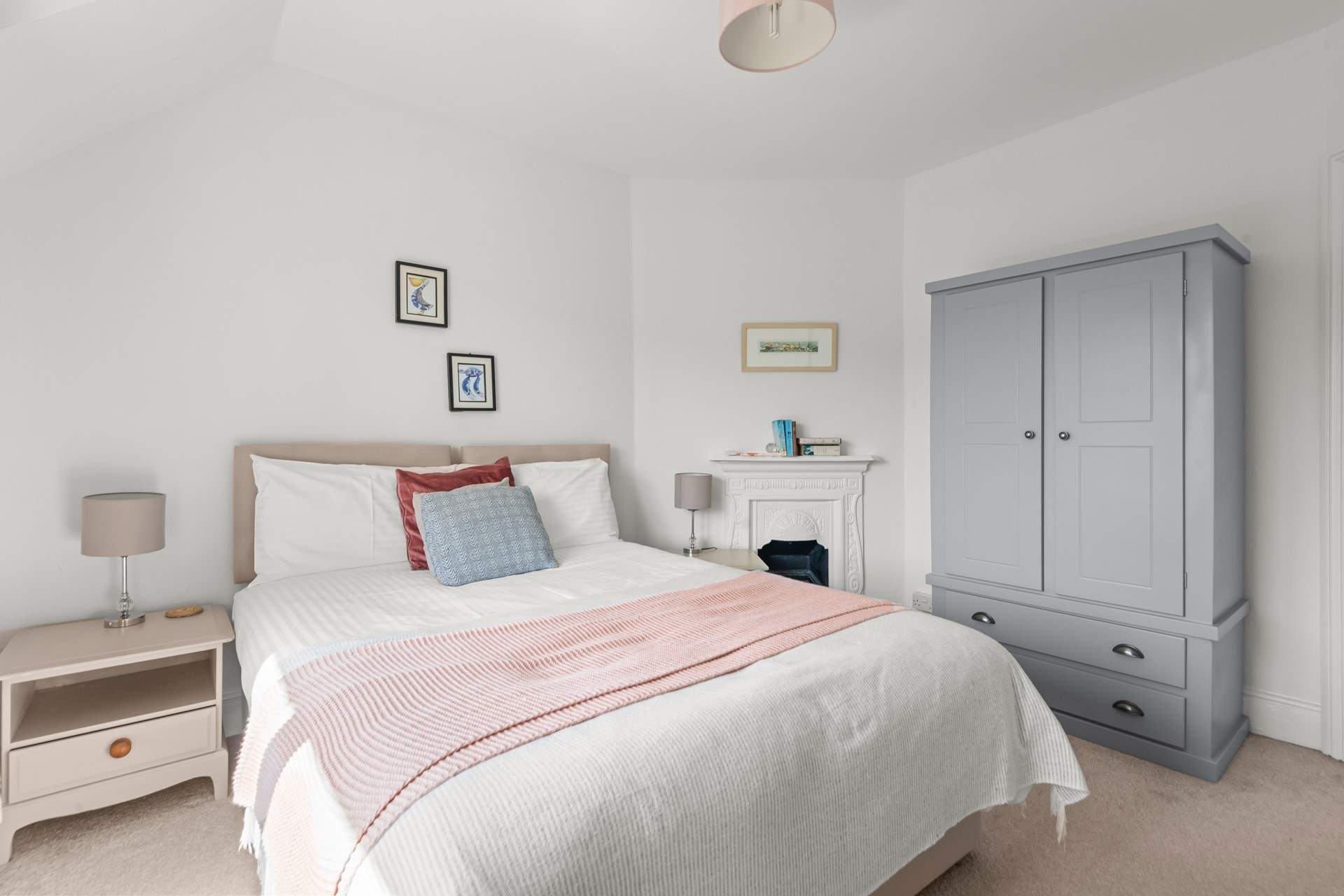 What a super inviting room bedroom 1 is.