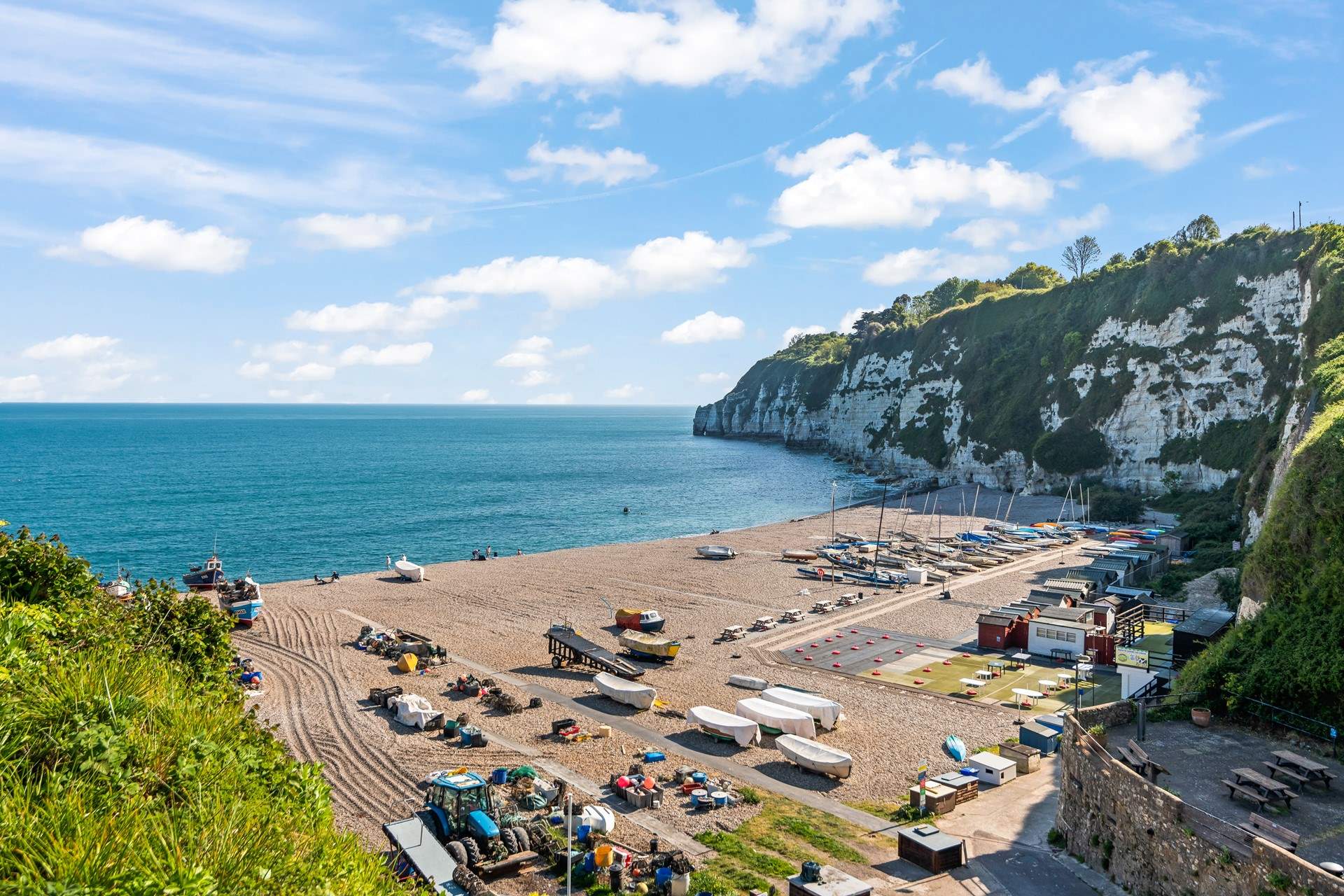 Beer beach is only 500 yards away.