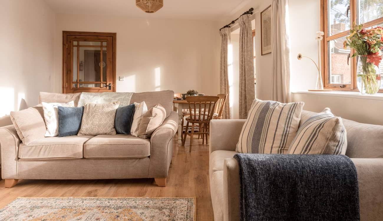 The Old Dairy has such a warm and homely feel throughout with an abundance of natural light. 