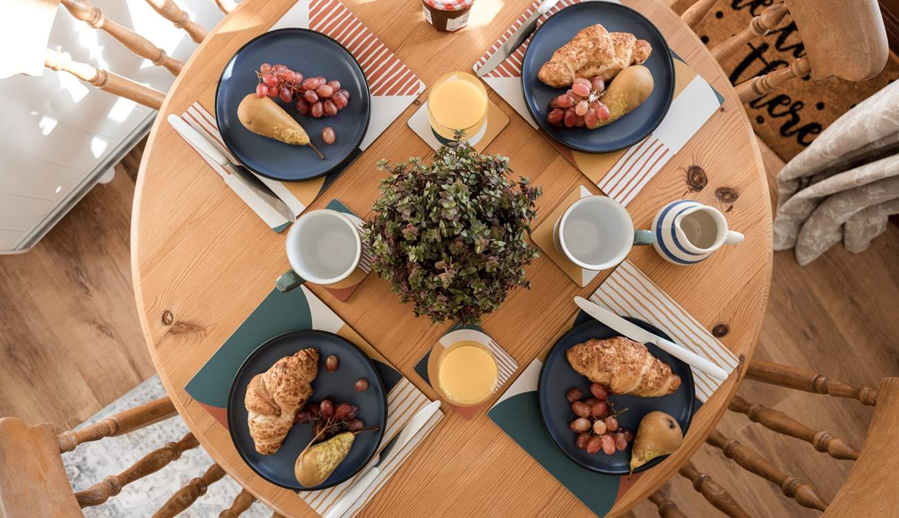 The most cosy spot in the house for a delicious breakfast.