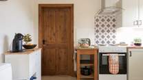 Simple pared back styling throughout enhances the sense of calm and warmth.