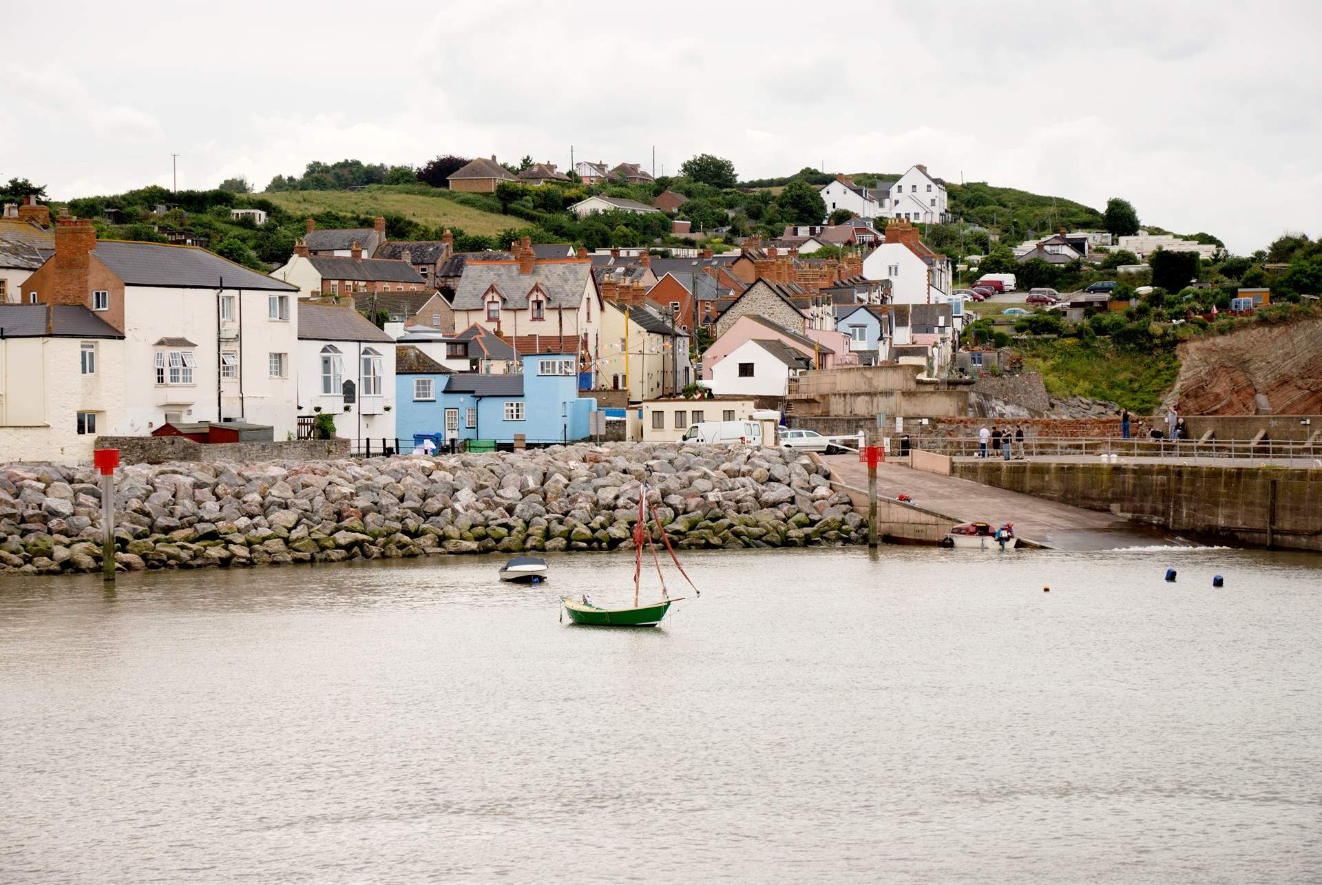 Watchet is a lovely seaside town with a great beach and pretty harbour.