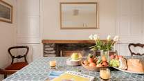 Time to slow down and relax in lovely surroundings.