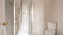 which complements the lovely bedroom. 
