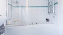 There is always time for a relaxing bath at the end of the day.