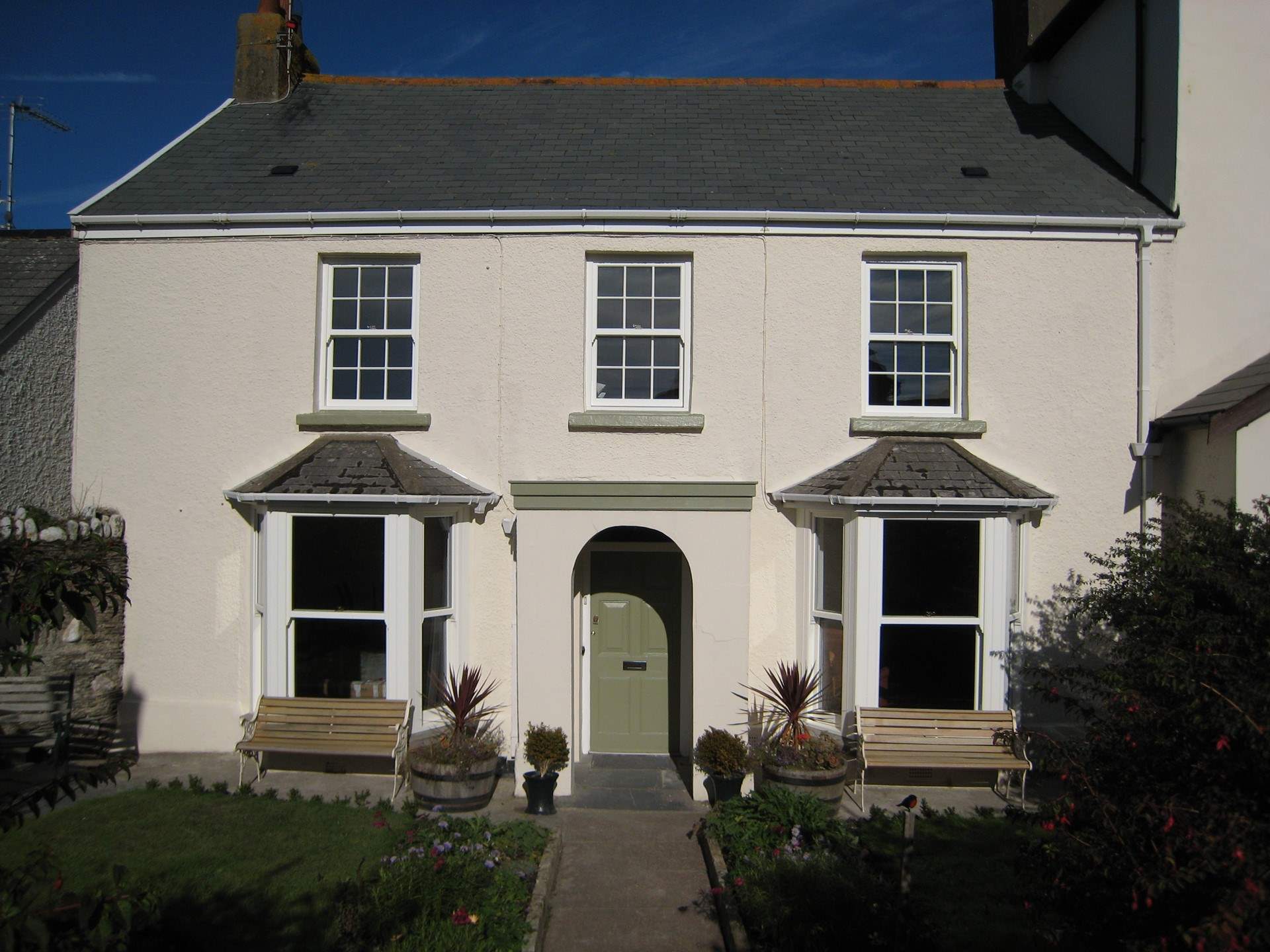 Barricane House is a grand house in the heart of Mortehoe.