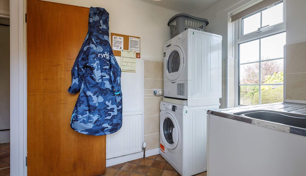 A handy utility space.