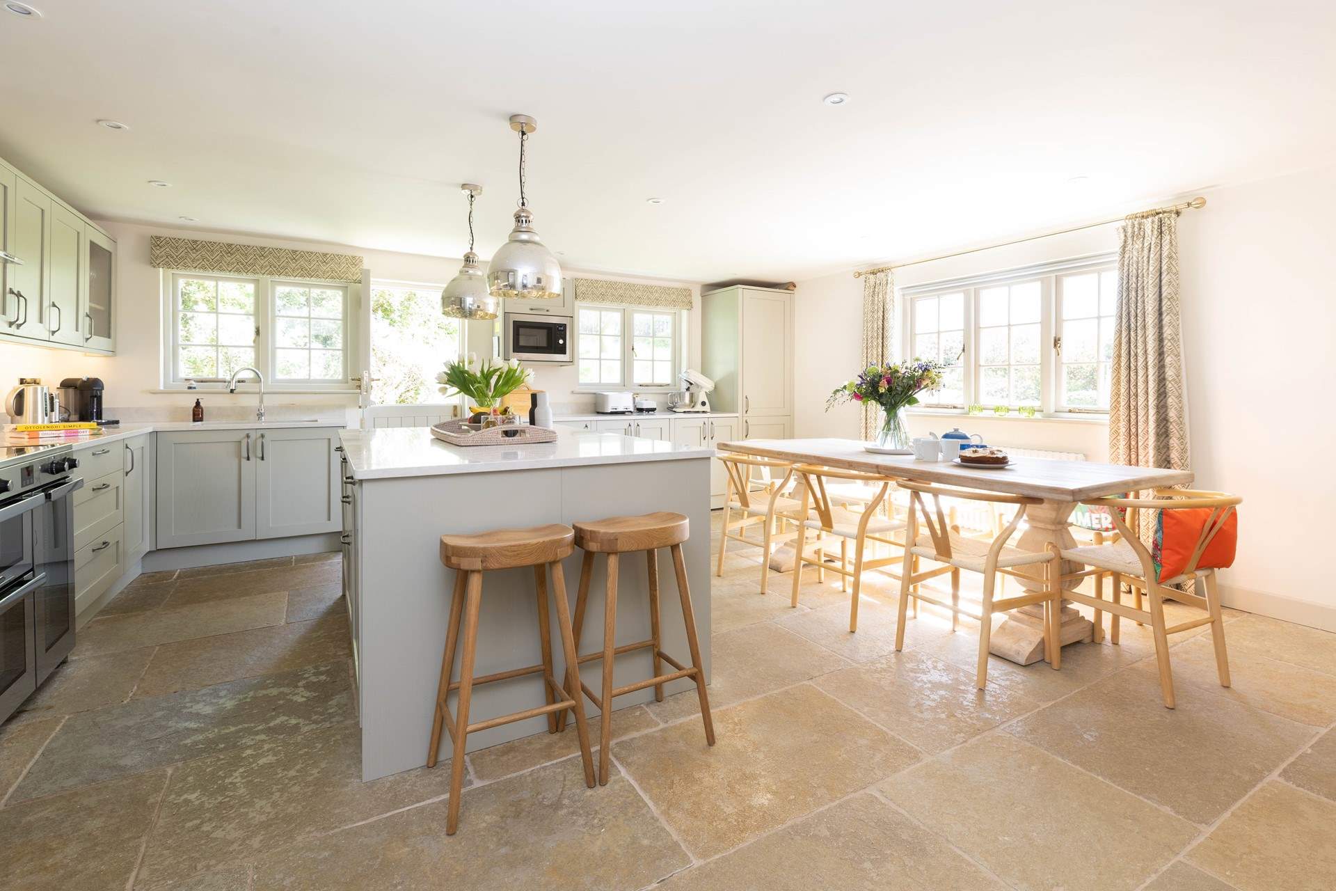 The large kitchen/diner is just a wonderful space. 