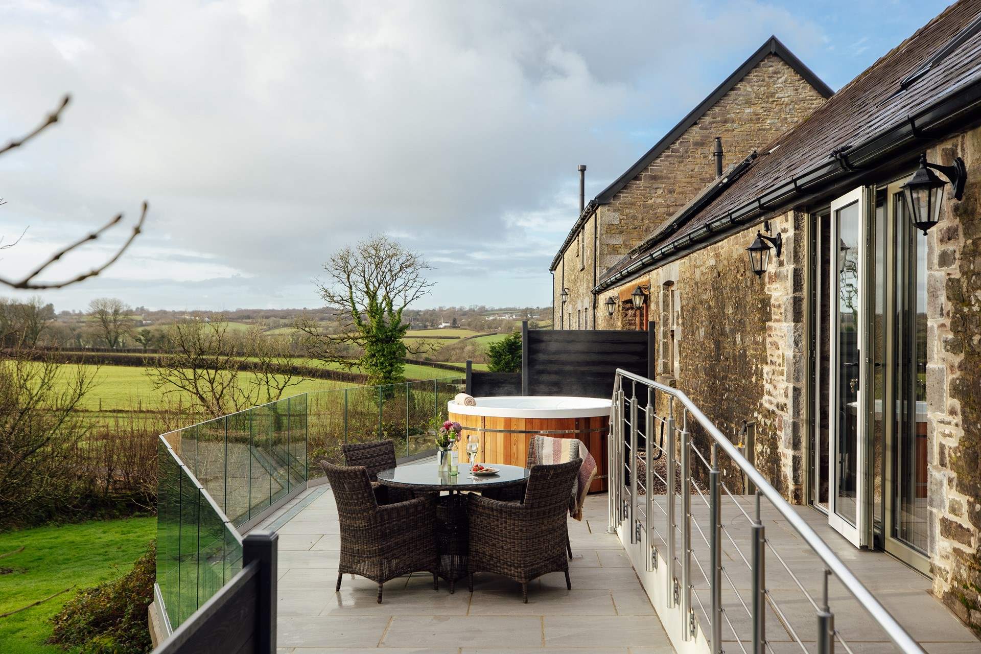 Sunny breakfasts or watching the sun going down at the end of the perfect day. 