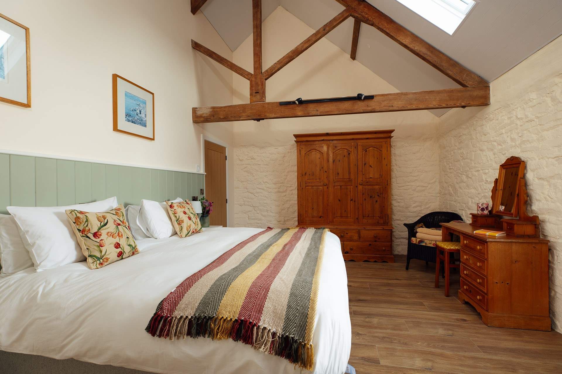 The best night's sleep is promised in the hushed bedrooms. 