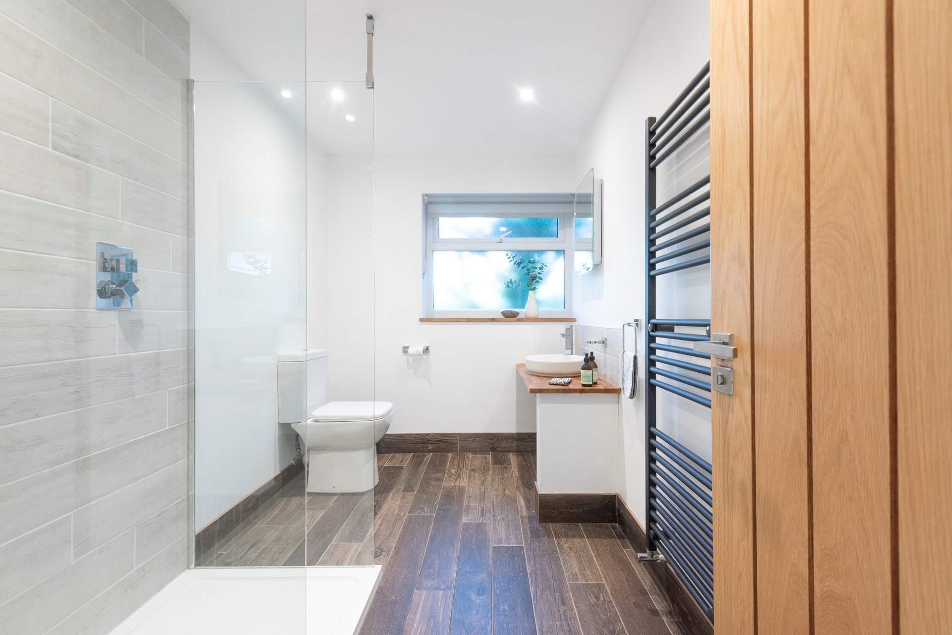 The stylish shower-room.