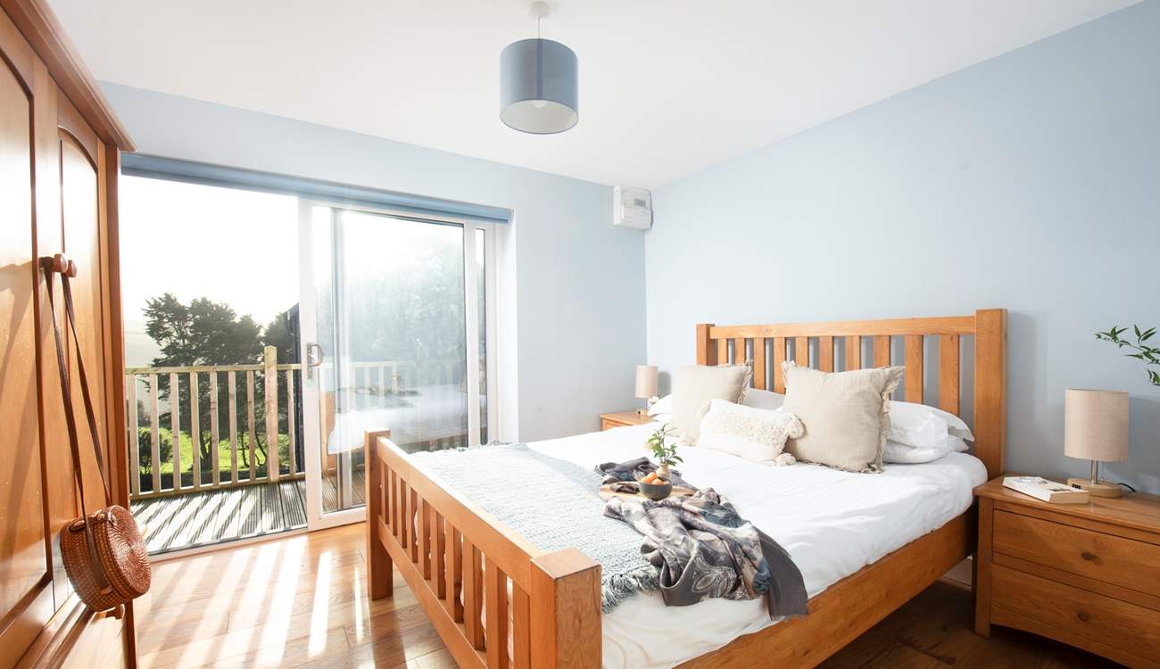 There's a choice of four bedrooms on offer.