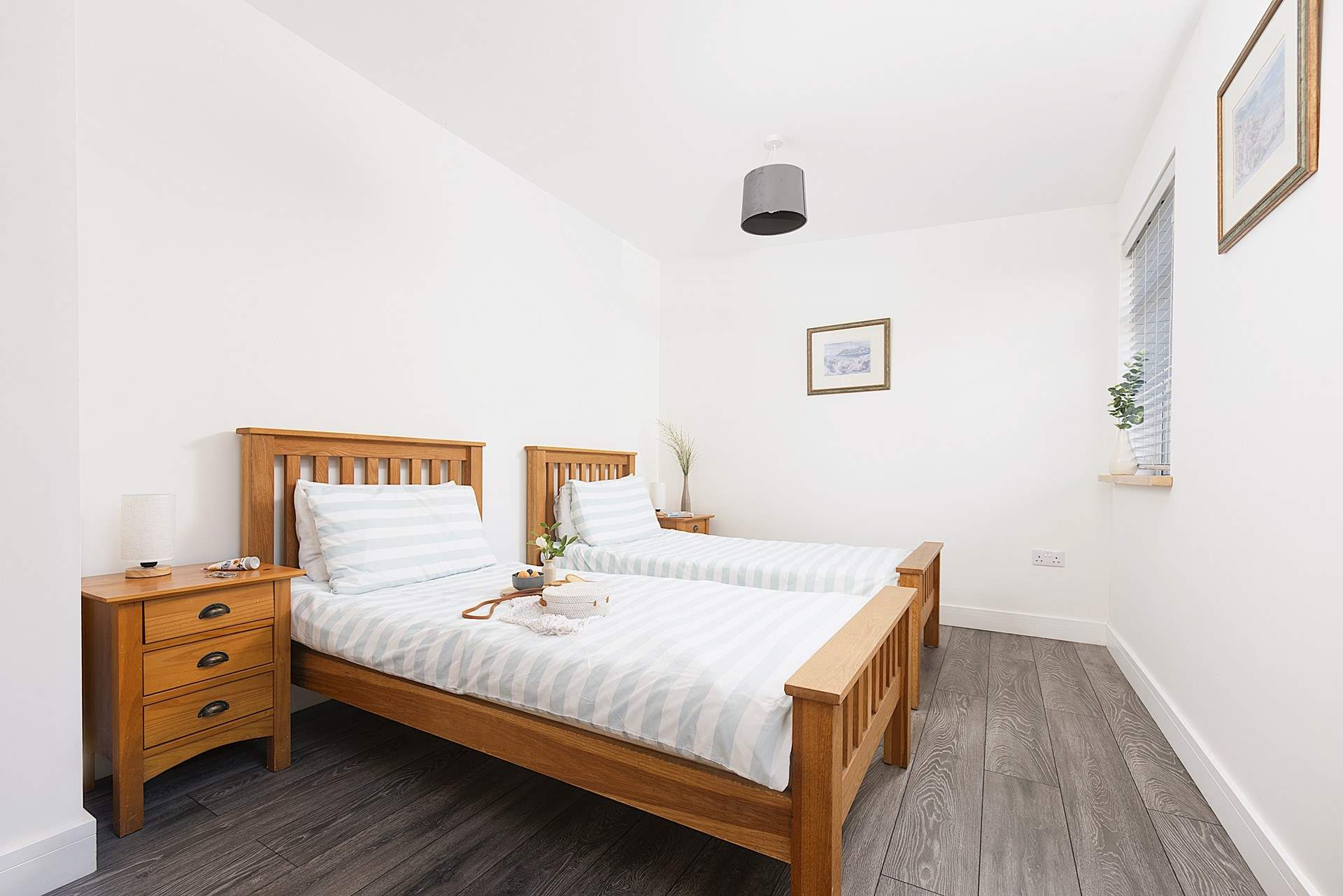 The twin bedroom, perfect for young and old alike.