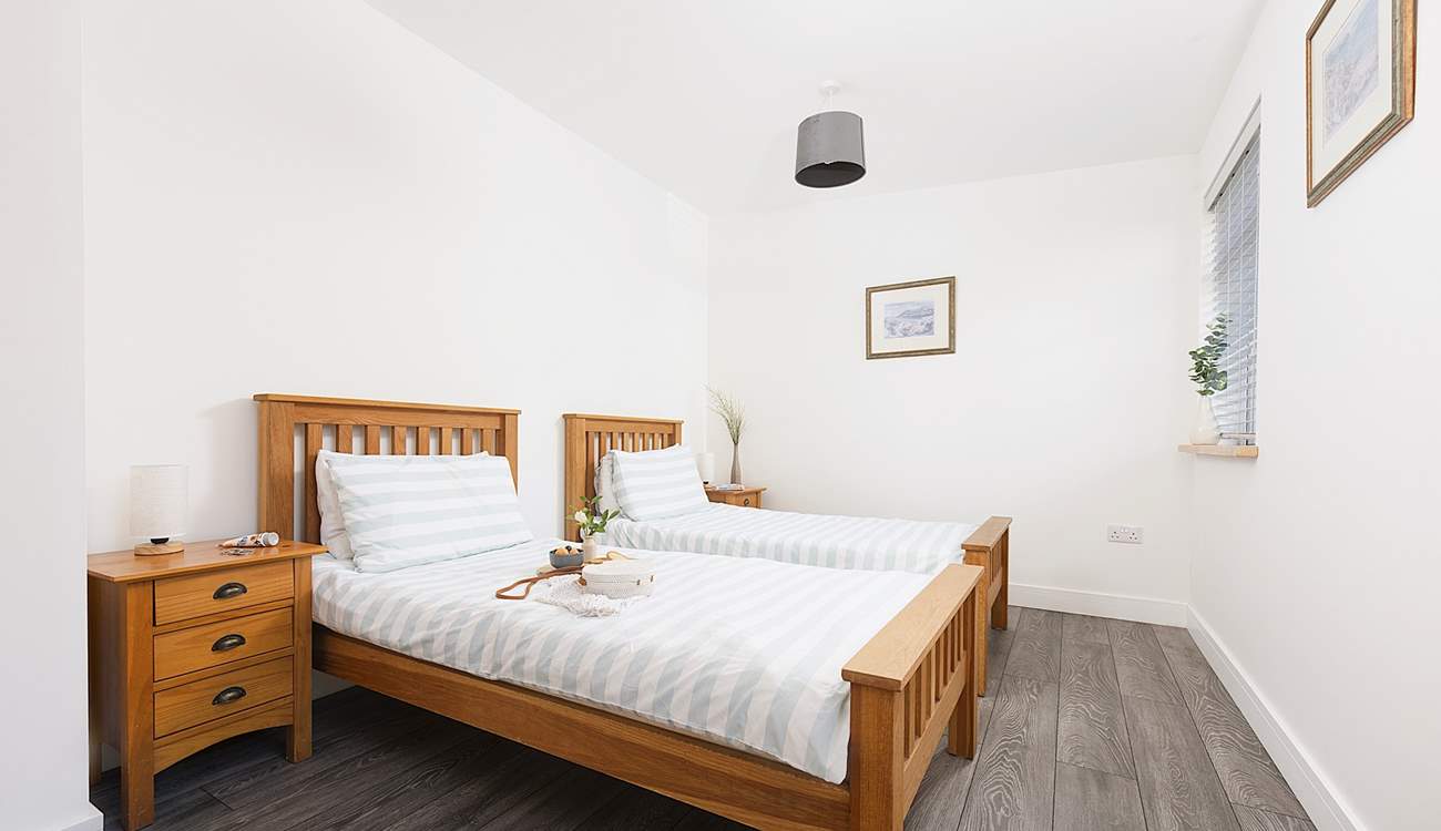 The twin bedroom, perfect for young and old alike.