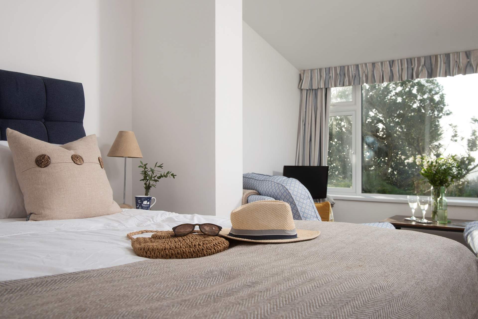 Sleep tight and wake up to beautiful views.