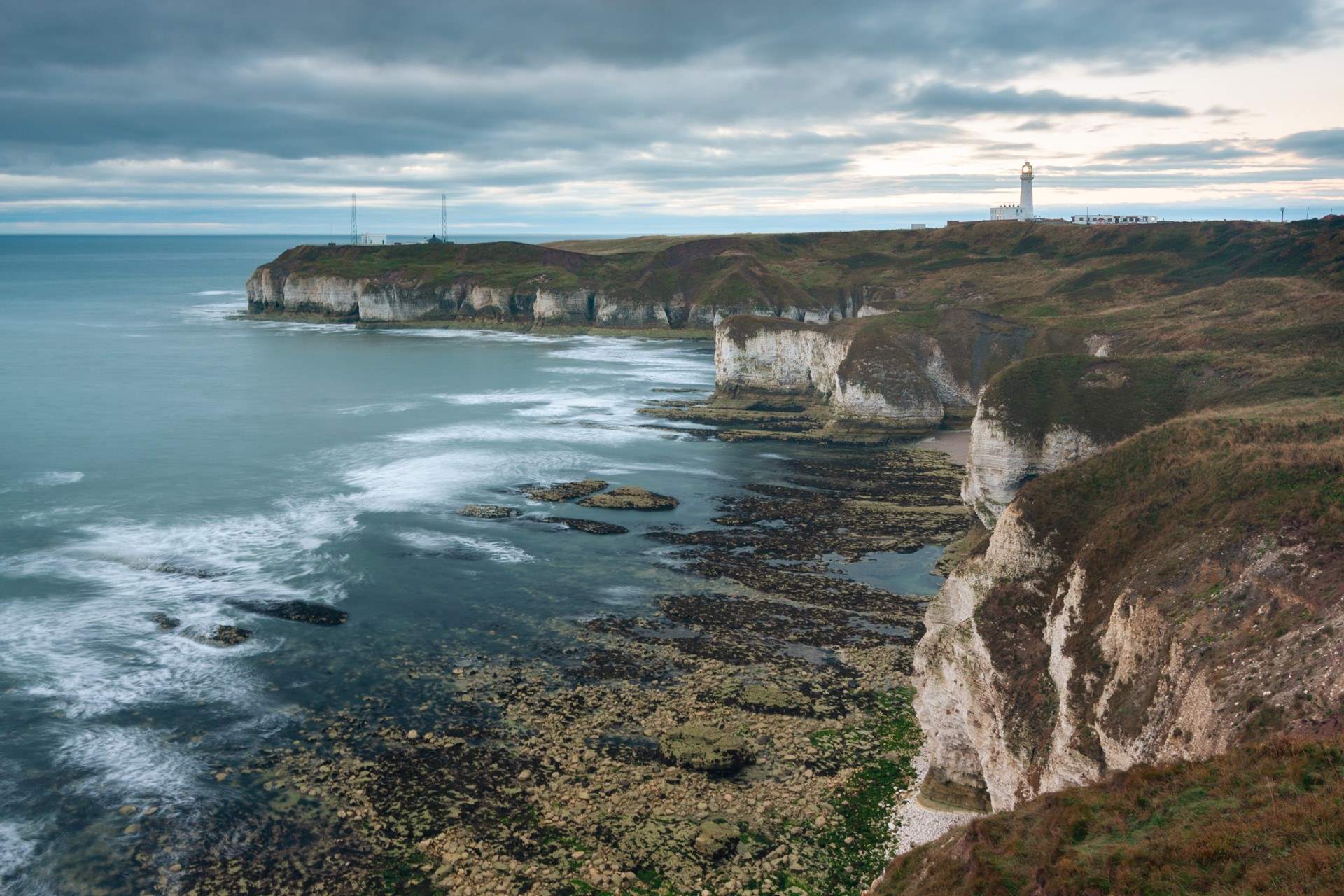 Spot Flamborough lighthouse.