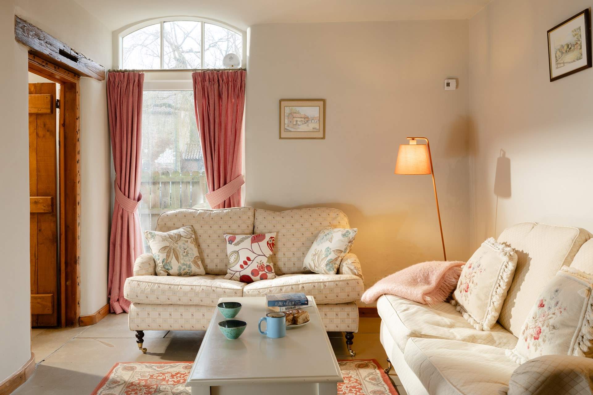 Cosy up in this relaxing sitting-room and enjoy a cup of Yorkshire tea.