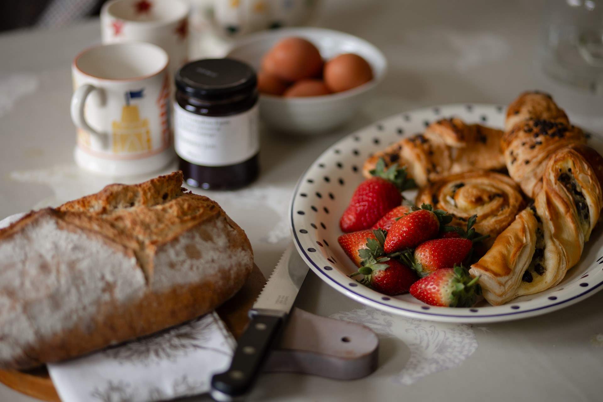 A perfect breakfast.