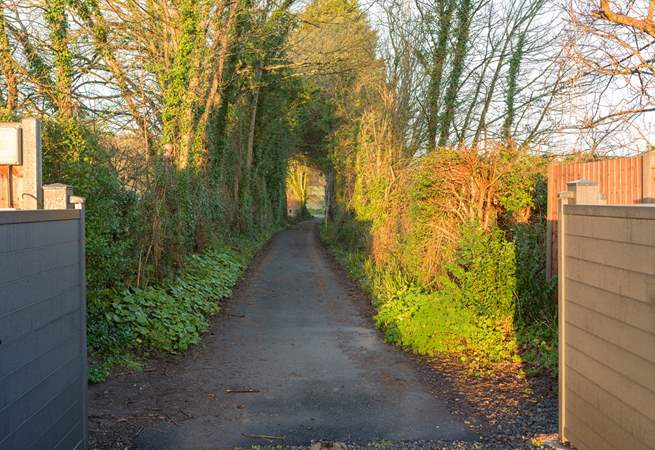 Open the electric gates and head out for a day of adventure.