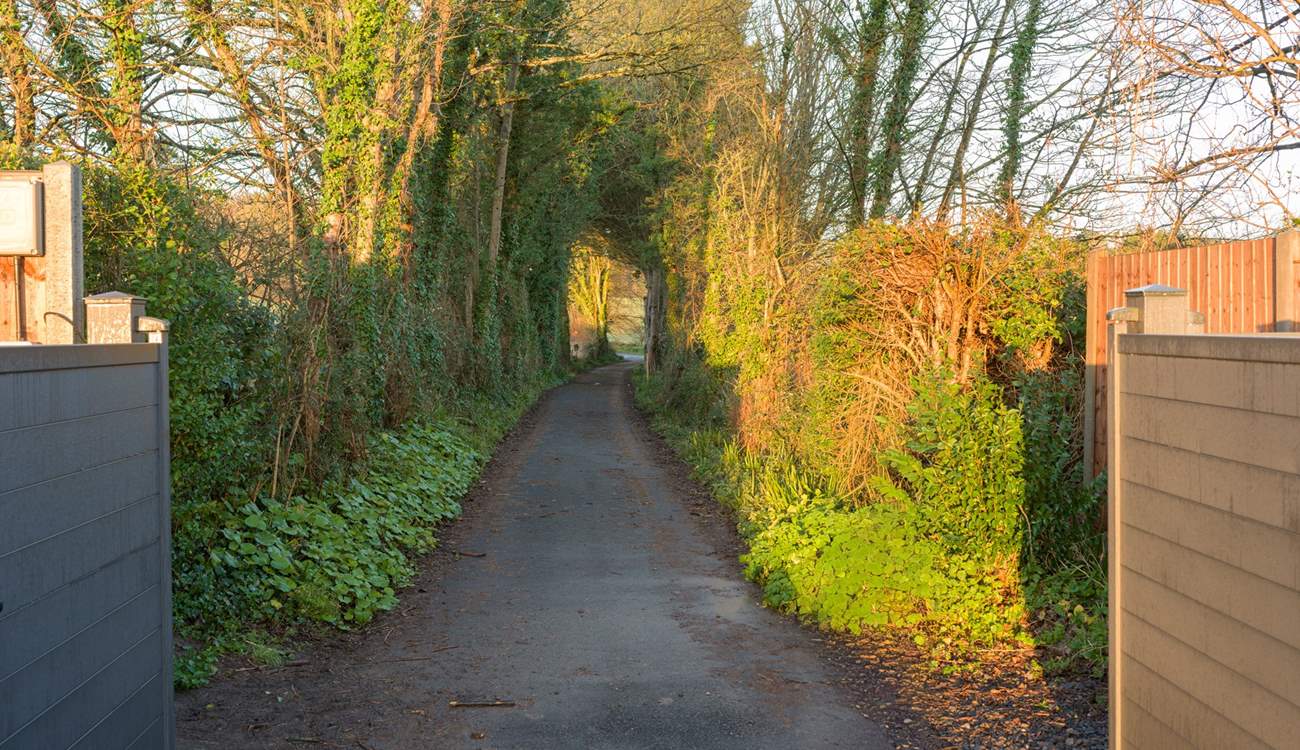 Open the electric gates and head out for a day of adventure.