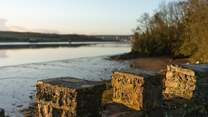 You even have a little pebble beach just outside the grounds.