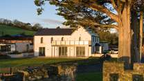 Enjoy the views up and down the estuary from the fun turret.