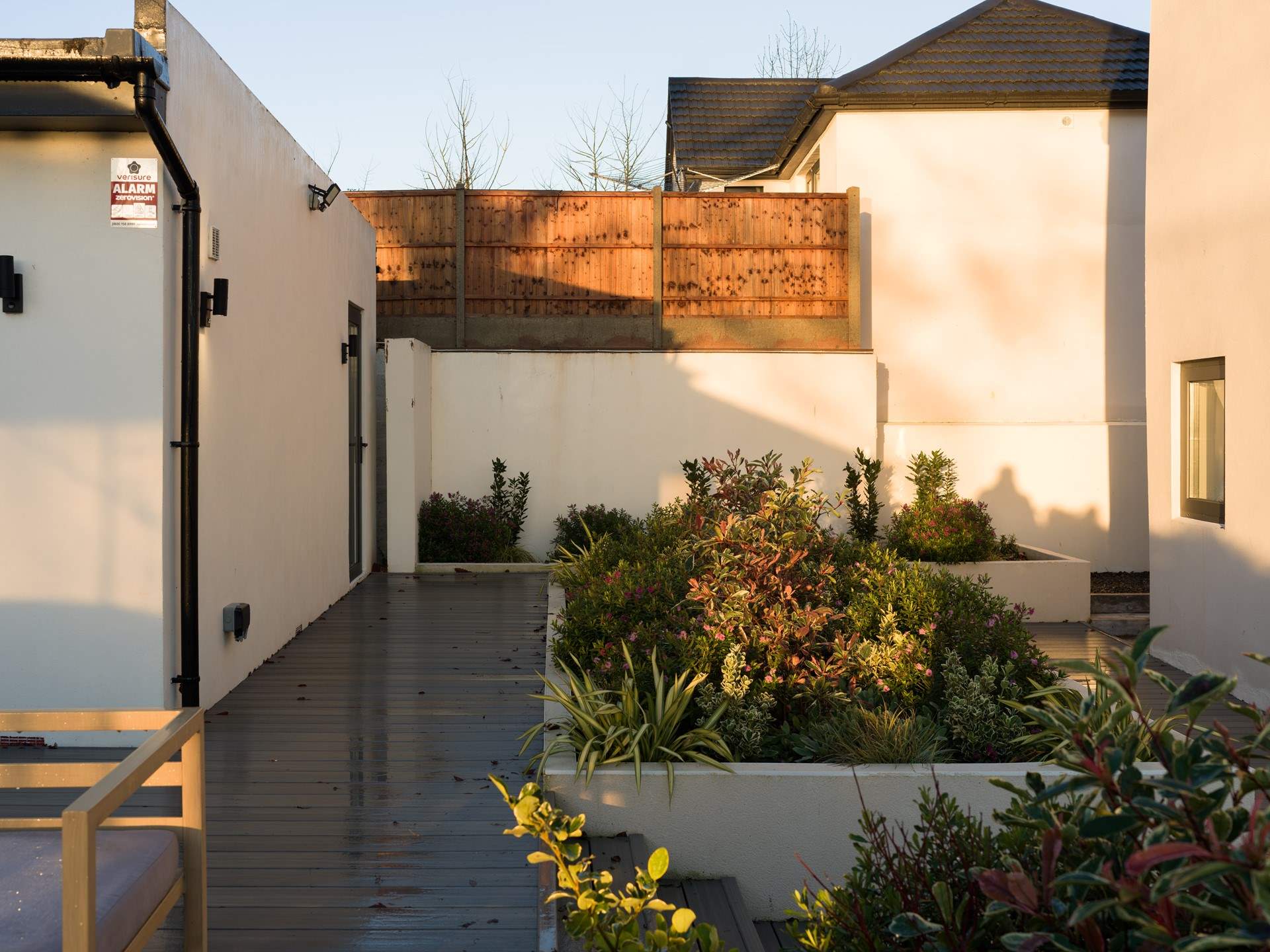 From the utility-room you can head to the door of the games-room.