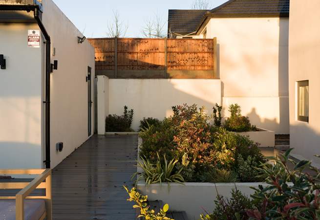 From the utility-room you can head to the door of the games-room.