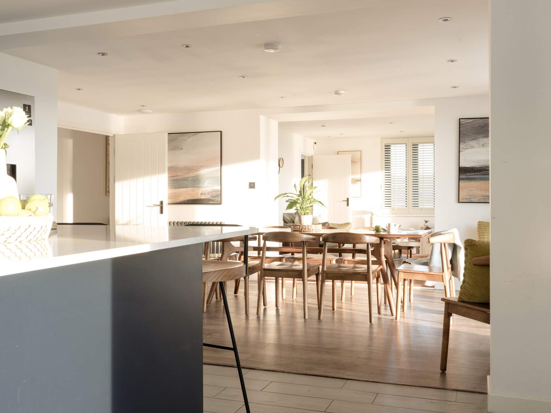 Head out to the hall and explore all this house has to offer.