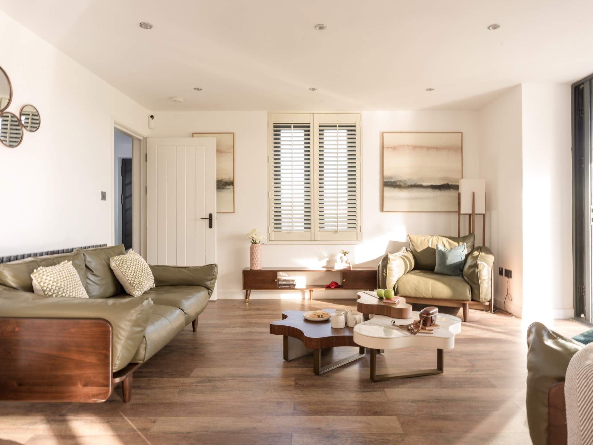 The perfect spot to enjoy a brew whilst soaking in the view as the children play on the lawn.