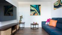 Time for a film night or the perfect room for the children to zone out and relax after a day of wave jumping.
