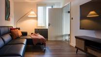 The snug with Smart TV.