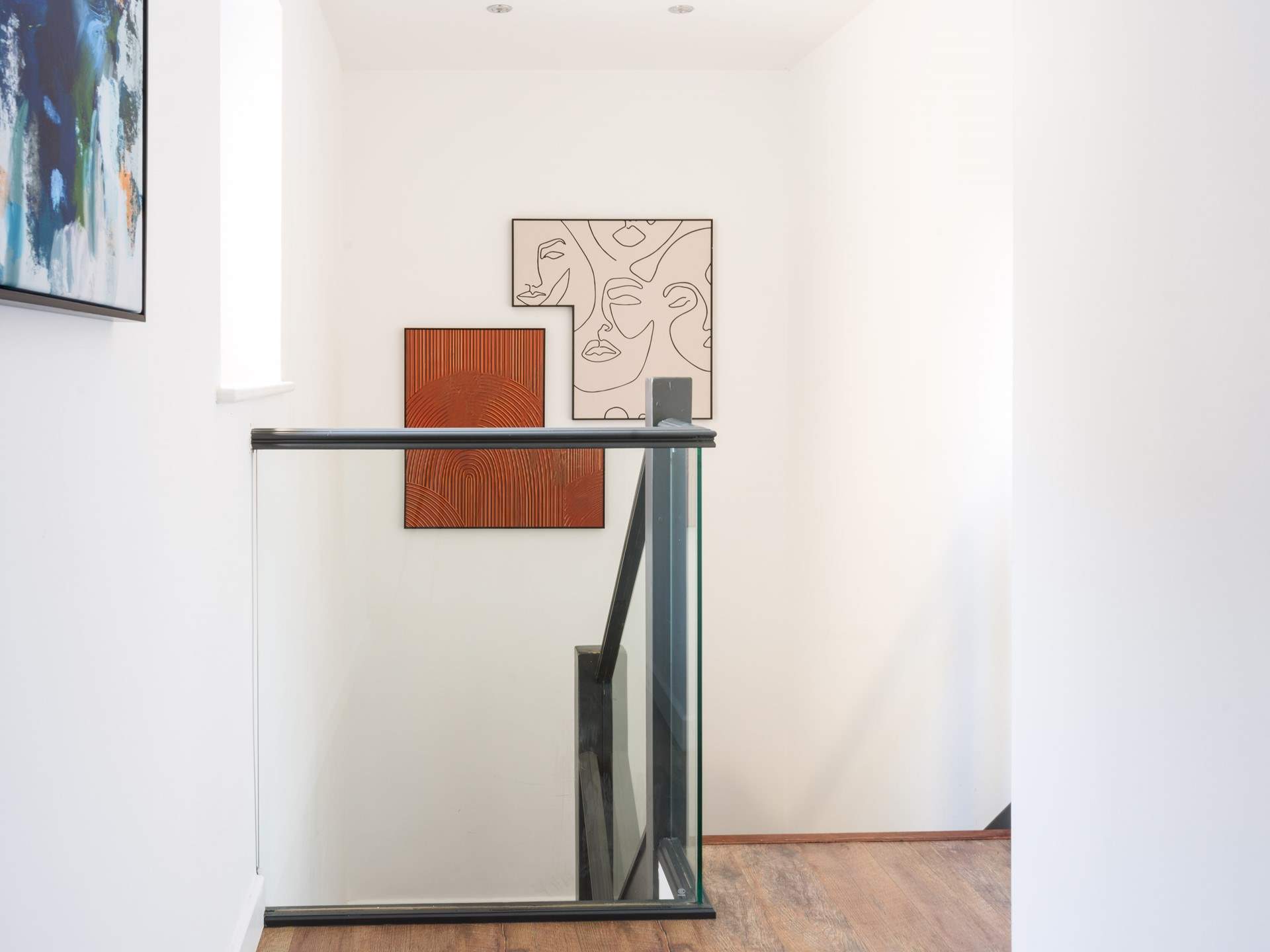 Head downstairs to the games-room.