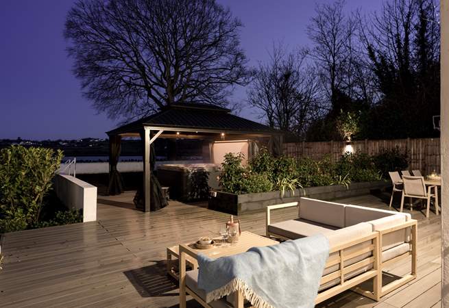 Whilst the children enjoy a mini game of football there are endless options for the adults to sit with a chilled beverage. 