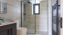 The handy ground floor shower-room.