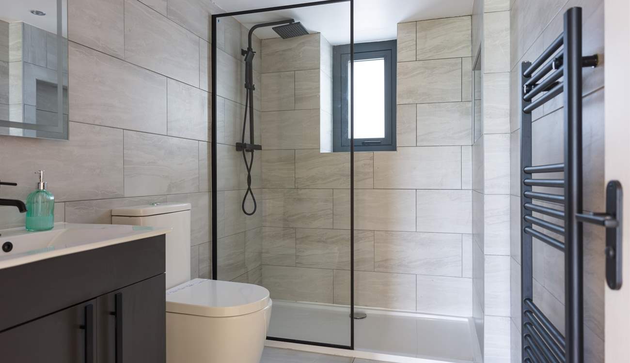 The handy ground floor shower-room.