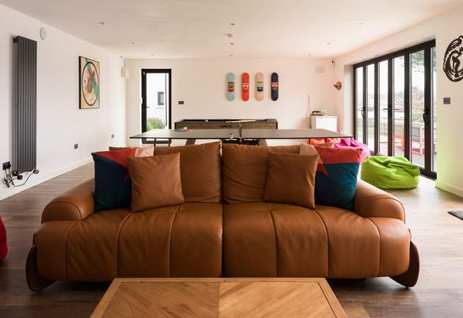 From a film night to a competitive multi-games night this room will be enjoyed by all.