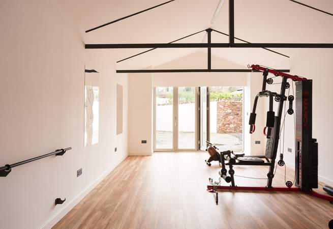 Gym time means routines can stay in place.