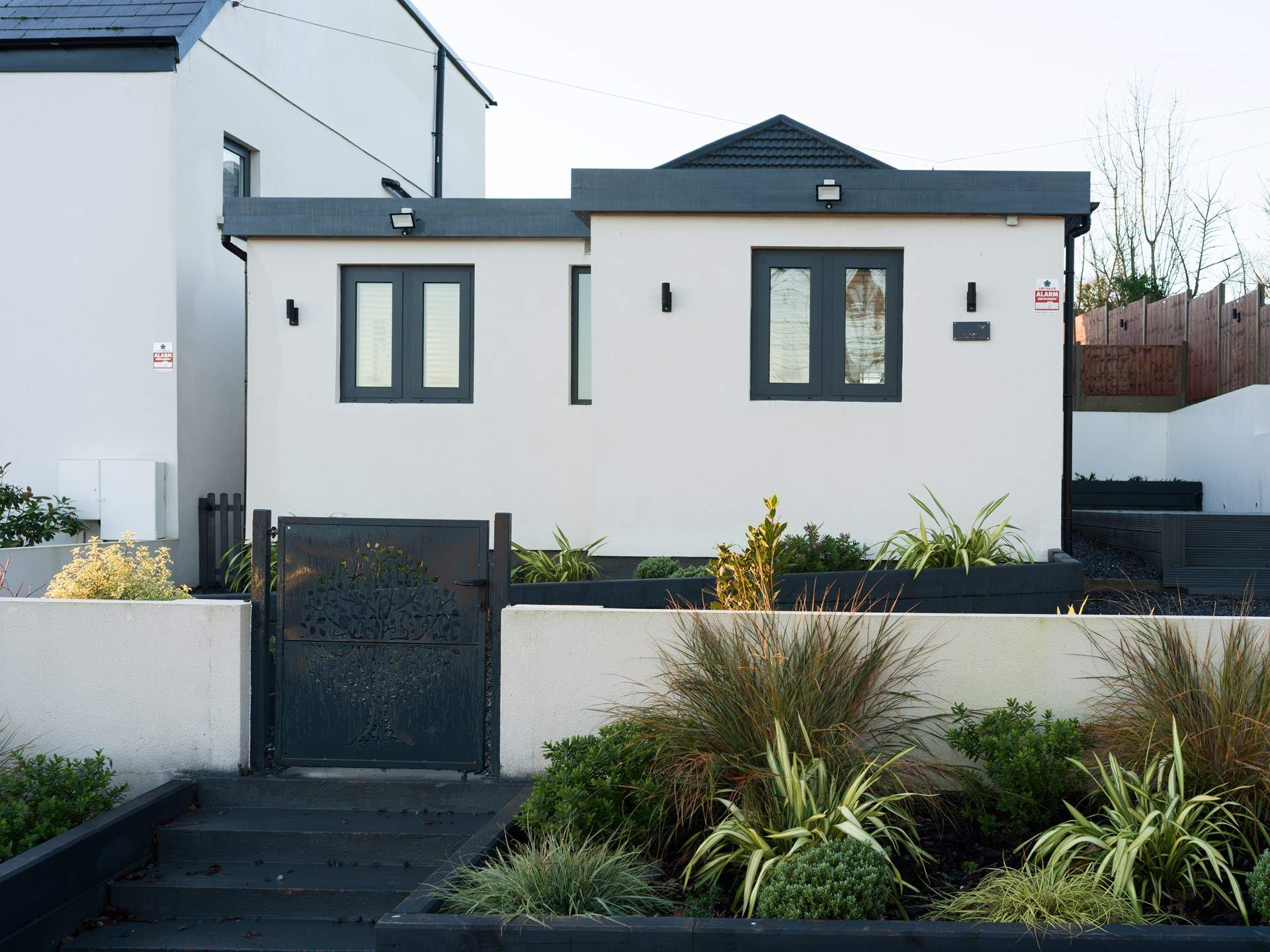 Open the gate to your holiday abode.