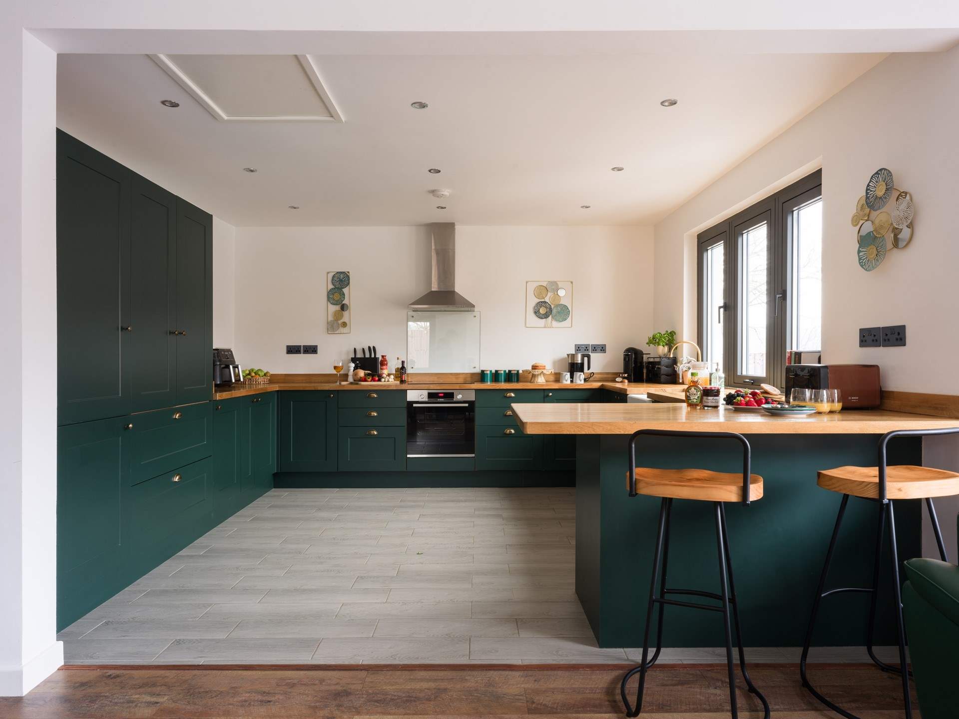 This gorgeous abode has been styled and equipped with lots of open plan space. 