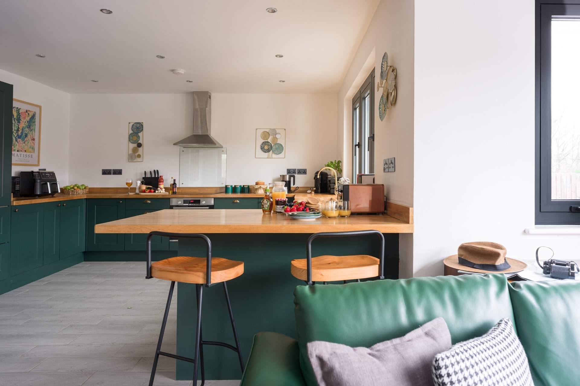 Pull up a pew and enjoy a lazy breakfast.