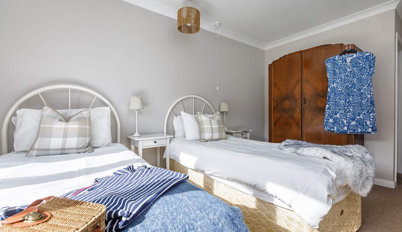 Plenty of wardrobe space to totally unpack and unwind.