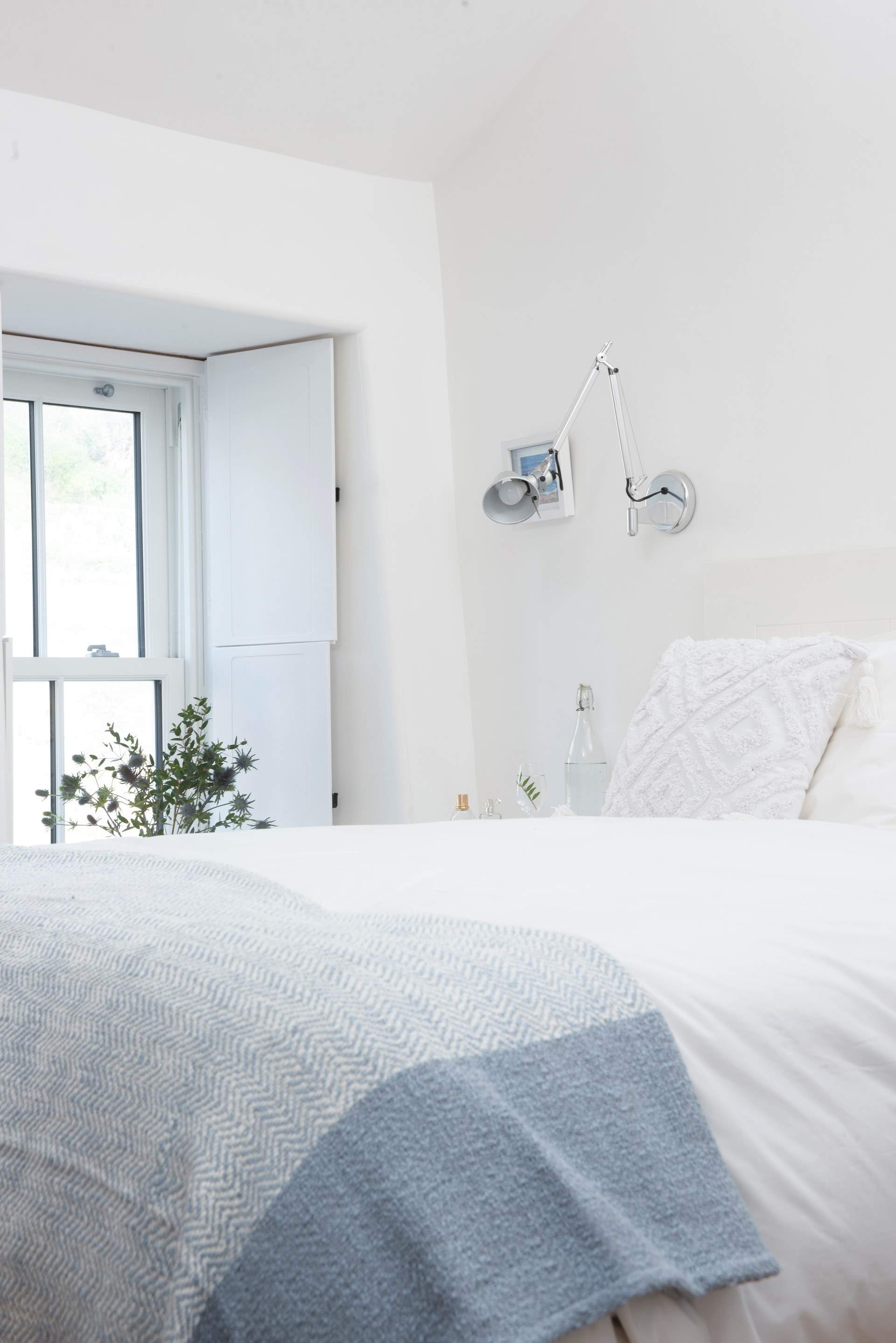 A very light cosy space for a good nights sleep.