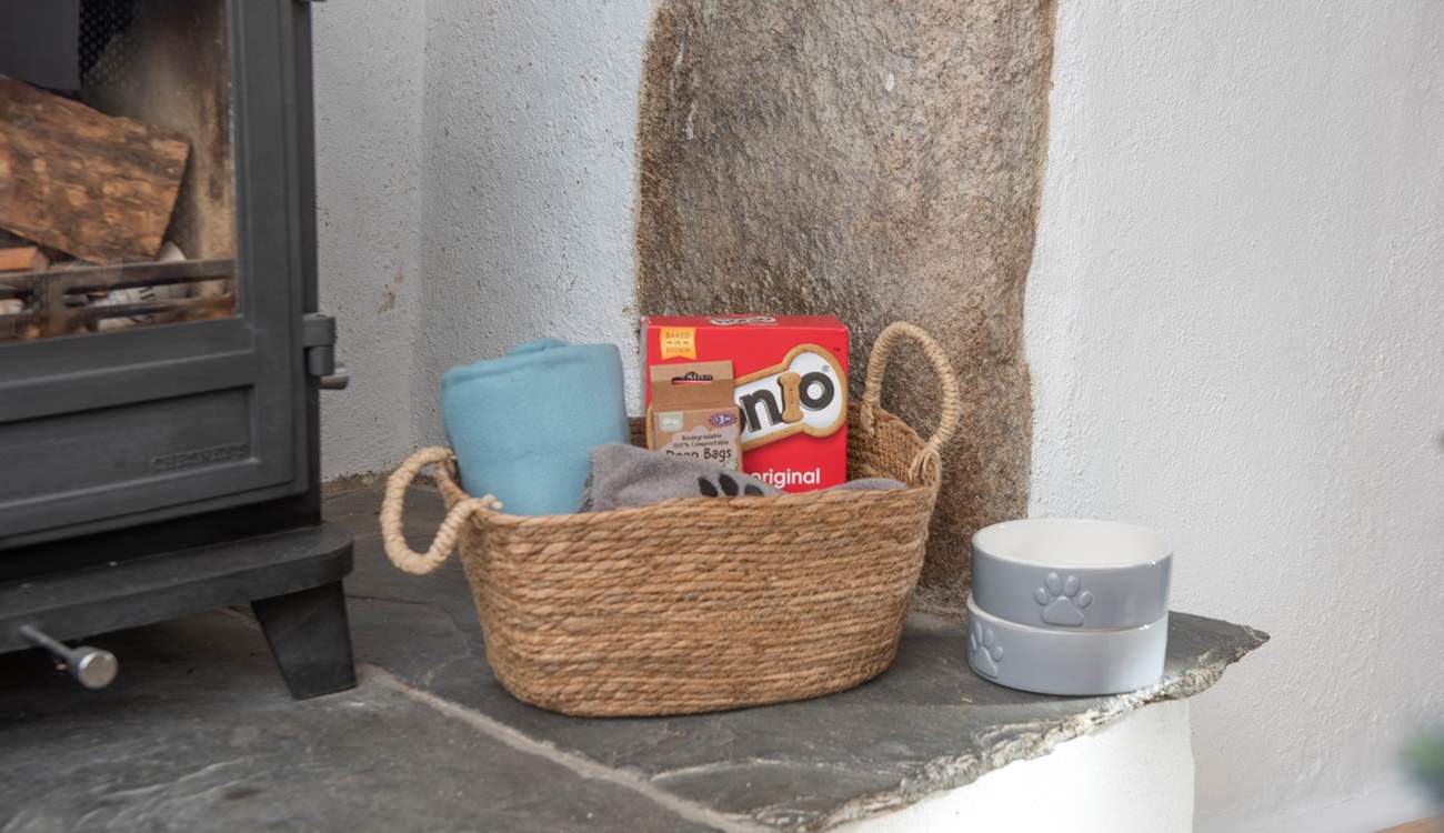 Your four legged friends are made most welcome at 1 Chapel Cottage.